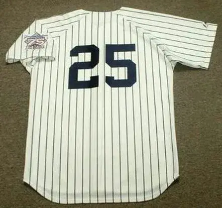 JOE GIRARDI New York Yankees 1998 Majestic Cooperstown Home Jersey 