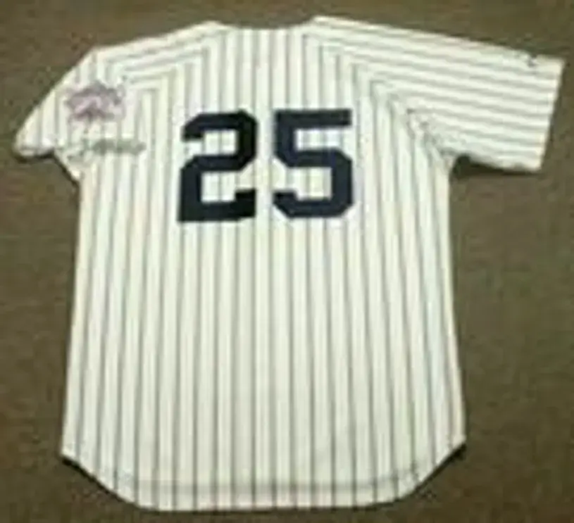 JOE GIRARDI New York Yankees 1998 Majestic Cooperstown Home Jersey 