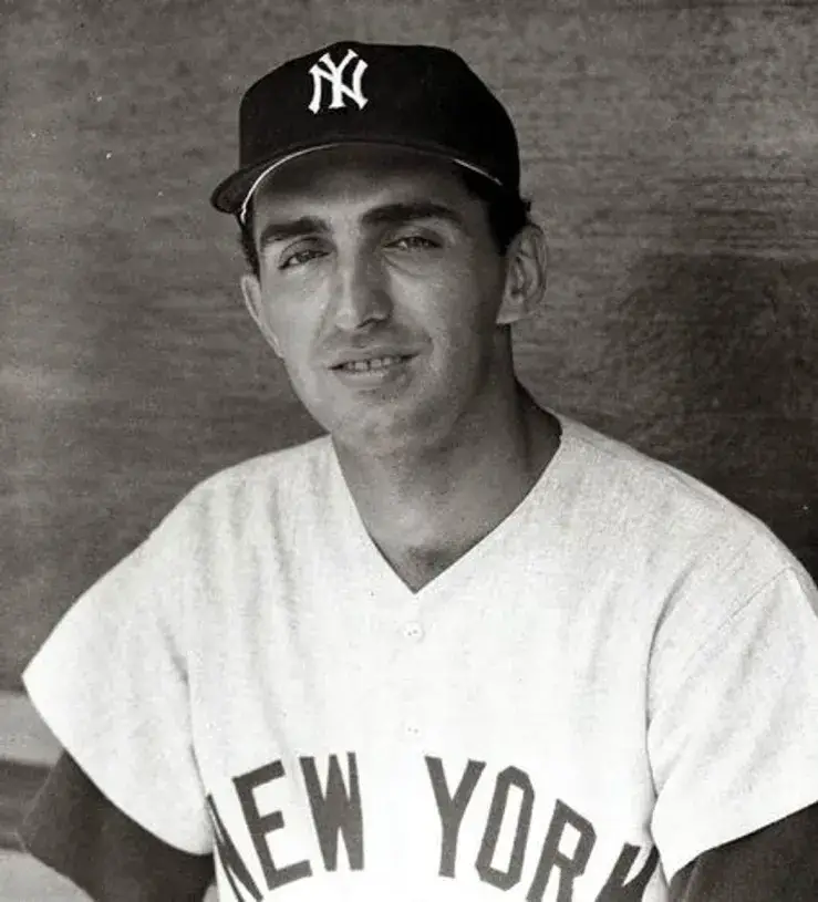 JOE PEPITONE New York Yankees 1969 Majestic Cooperstown Away Jersey 