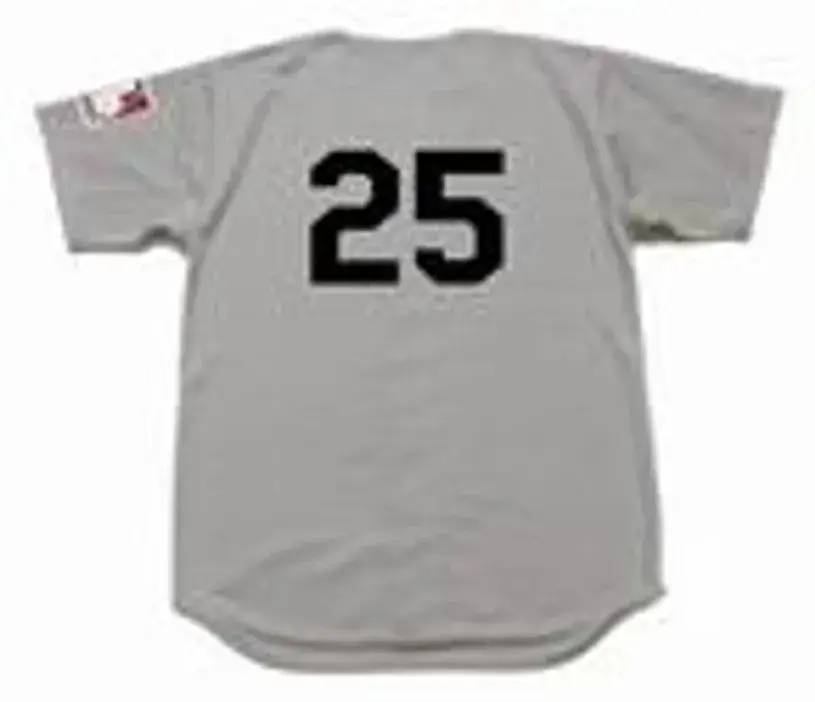 JOE PEPITONE New York Yankees 1969 Majestic Cooperstown Away Jersey 