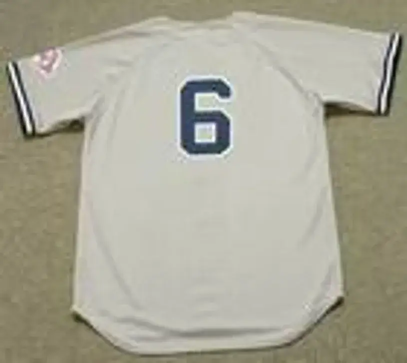 JOE TORRE New York Yankees 2003 Majestic Throwback Away Baseball Jersey 