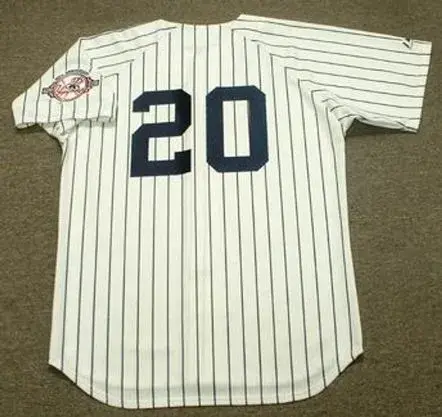 JORGE POSADA New York Yankees 2003 Majestic Cooperstown Home Baseball Jersey 