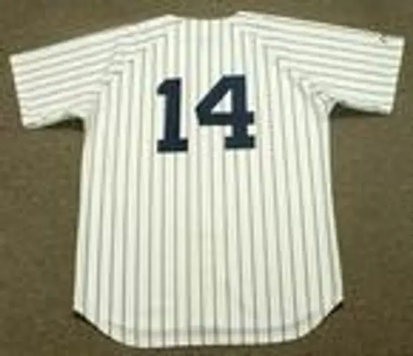 LOU PINIELLA New York Yankees 1977 Majestic Cooperstown Home Jersey 