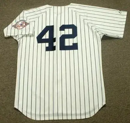 MARIANO RIVERA New York Yankees 2003 Home Majestic Throwback Baseball Jersey 