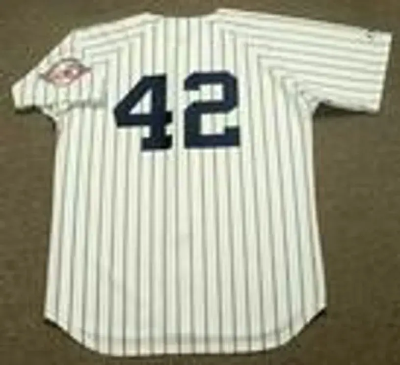 MARIANO RIVERA New York Yankees 2003 Home Majestic Throwback Baseball Jersey 