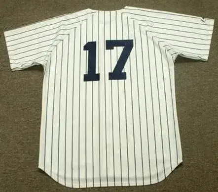 MICKEY RIVERS New York Yankees 1977 Majestic Cooperstown Home Jersey 