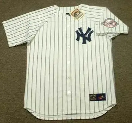 MIKE MUSSINA New York Yankees 2003 Home Majestic Throwback Baseball Jersey