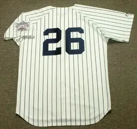 ORLANDO HERNANDEZ New York Yankees 1998 Majestic Cooperstown Home Jersey 