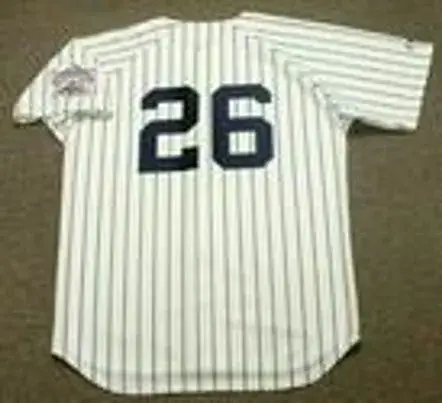 ORLANDO HERNANDEZ New York Yankees 1998 Majestic Cooperstown Home Jersey 