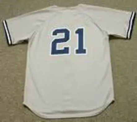 PAUL O’NEILL New York Yankees 1998 Majestic Throwback Away Baseball Jersey 