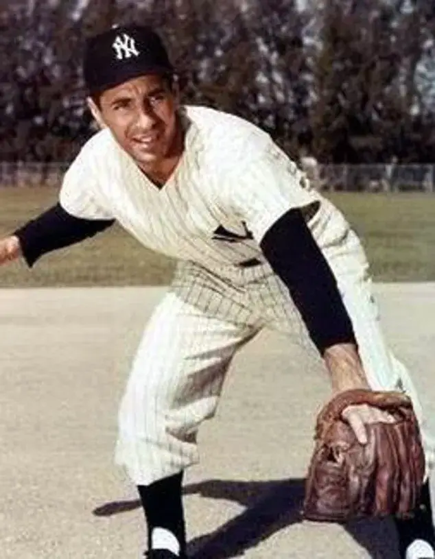 PHIL RIZZUTO New York Yankees 1951 Majestic Cooperstown Throwback Home Jersey 