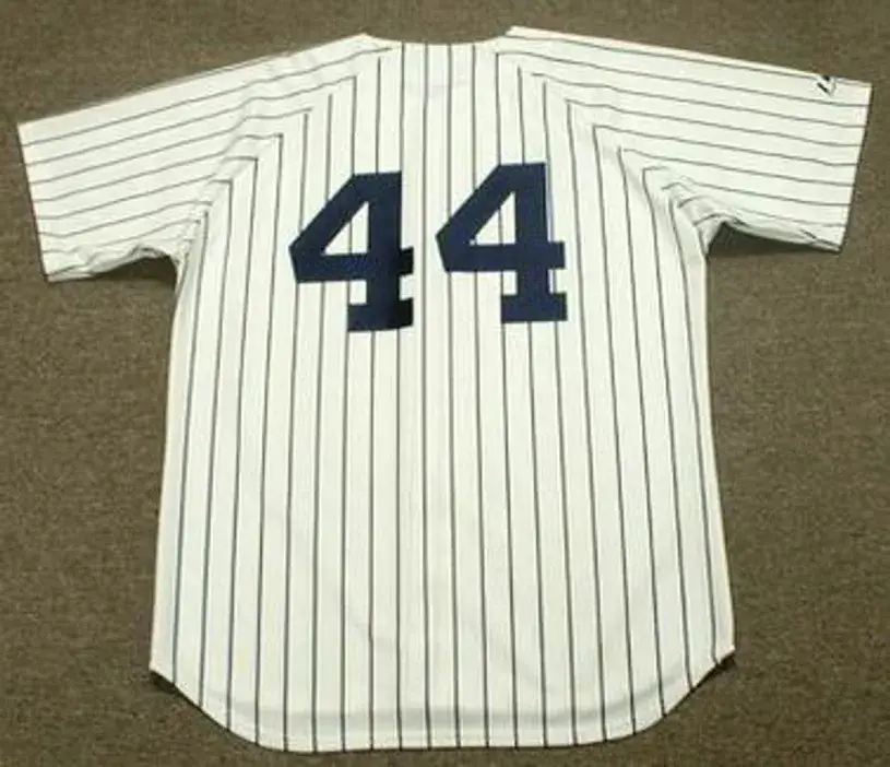 REGGIE JACKSON New York Yankees 1977 Majestic Cooperstown Home Jersey 