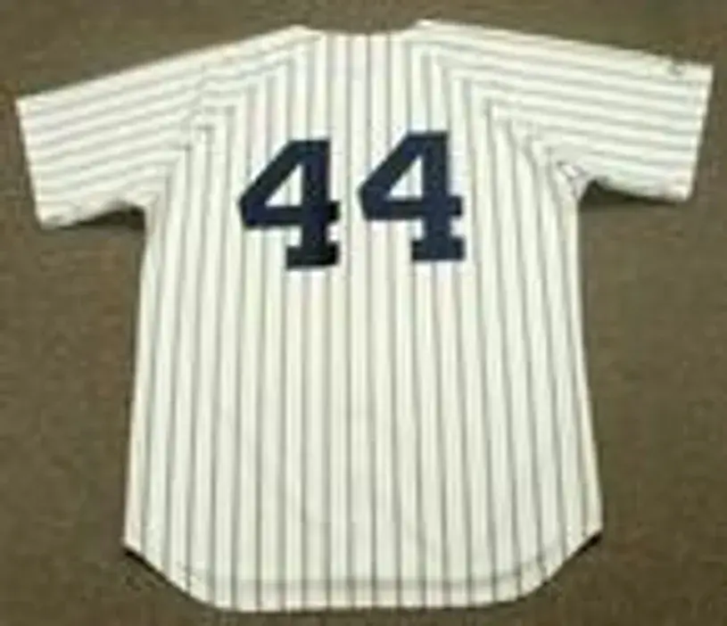 REGGIE JACKSON New York Yankees 1977 Majestic Cooperstown Home Jersey 