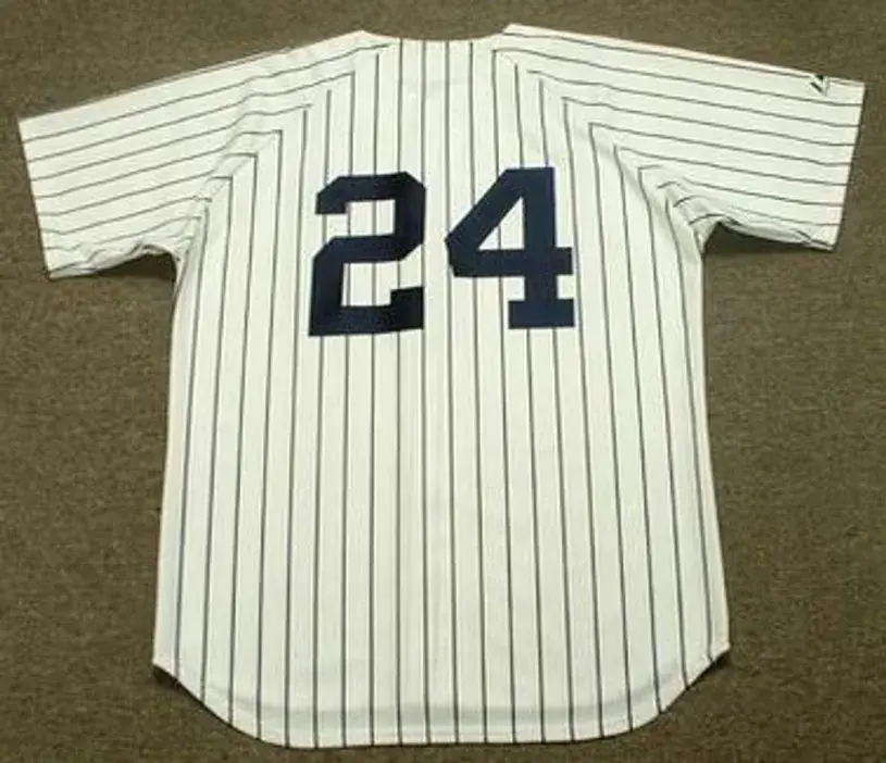 RICKEY HENDERSON New York Yankees 1985 Home Majestic Baseball Throwback Jersey 