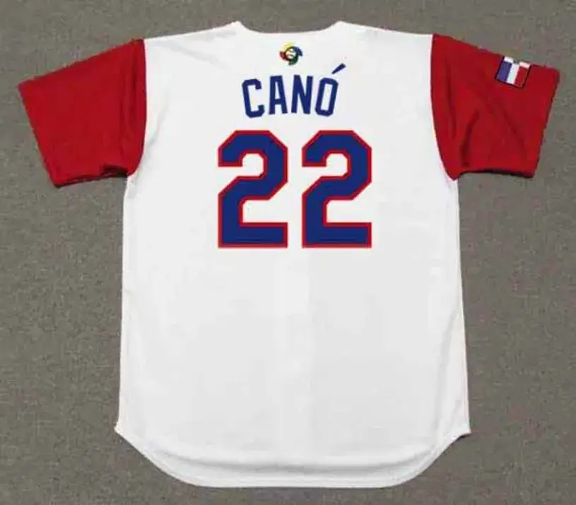ROBINSON CANO Dominican 2017 World Baseball Classic Throwback Jersey