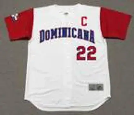 ROBINSON CANO Dominican 2017 World Baseball Classic Throwback Jersey 