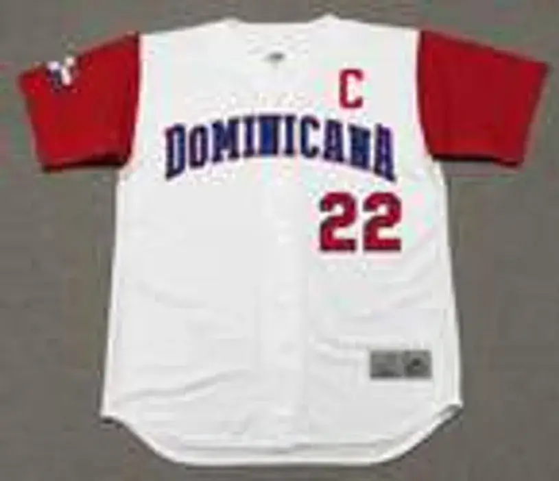 ROBINSON CANO Dominican 2017 World Baseball Classic Throwback Jersey 