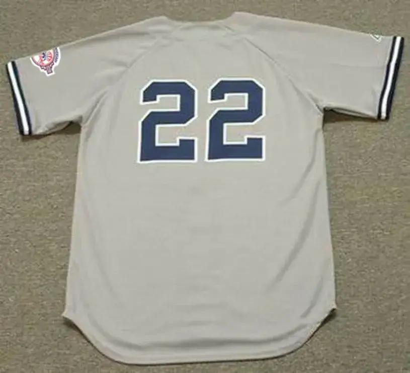 ROGER CLEMENS New York Yankees 2003 Majestic Throwback Away Baseball Jersey 