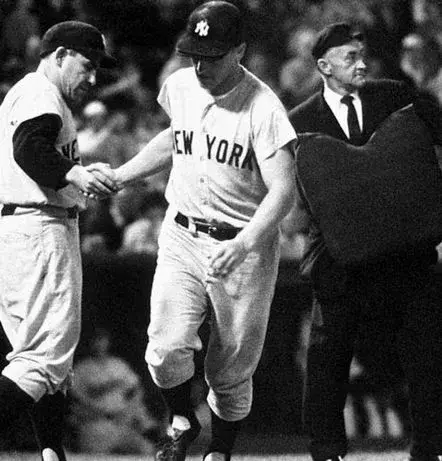 ROGER MARIS New York Yankees 1961 Majestic Cooperstown Away Jersey 