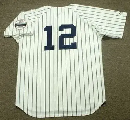 RON BLOMBERG New York Yankees 1973 Majestic Cooperstown Home Jersey 
