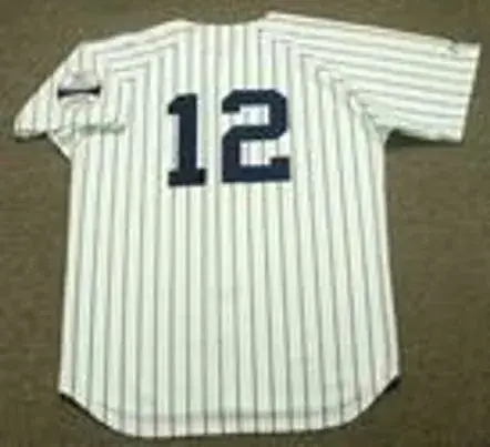 RON BLOMBERG New York Yankees 1973 Majestic Cooperstown Home Jersey 