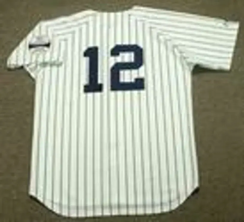RON BLOMBERG New York Yankees 1973 Majestic Cooperstown Home Jersey 