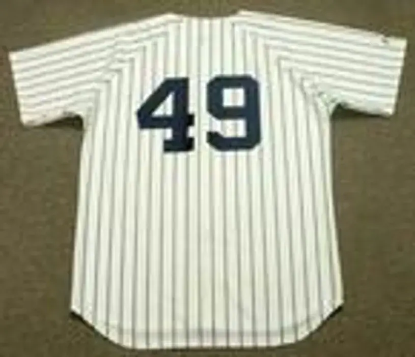 RON GUIDRY New York Yankees 1978 Majestic Cooperstown Home Jersey 