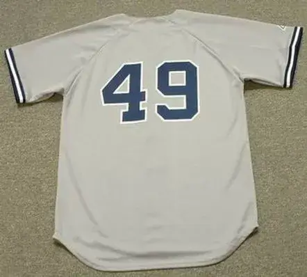 RON GUIDRY New York Yankees 1978 Majestic Throwback Away Baseball Jersey 