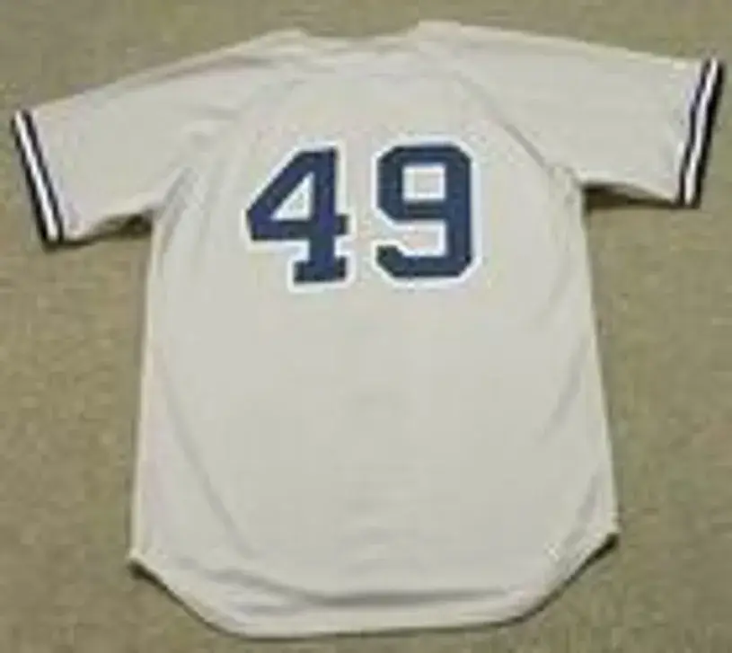 RON GUIDRY New York Yankees 1978 Majestic Throwback Away Baseball Jersey 