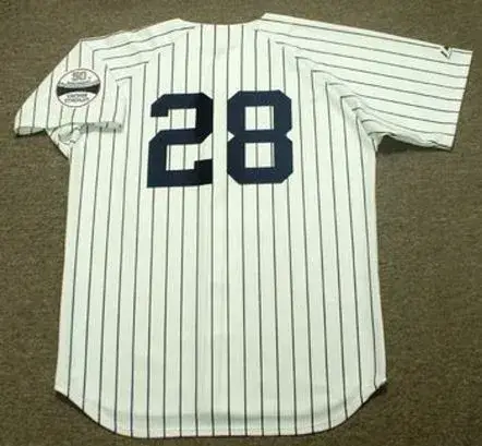 SPARKY LYLE New York Yankees 1973 Majestic Cooperstown Home Jersey 