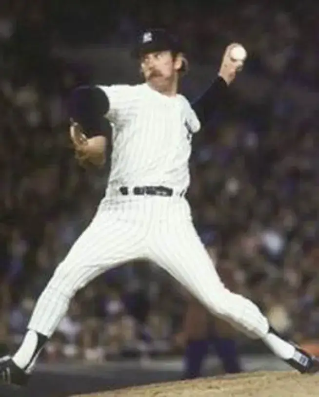 SPARKY LYLE New York Yankees 1973 Majestic Cooperstown Home Jersey 