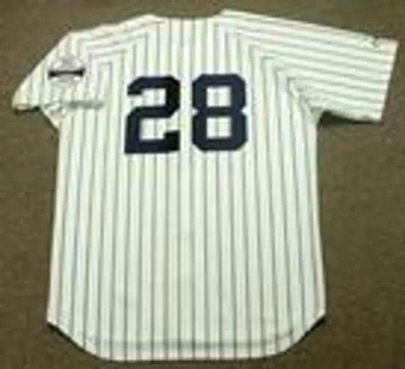 SPARKY LYLE New York Yankees 1973 Majestic Cooperstown Home Jersey 