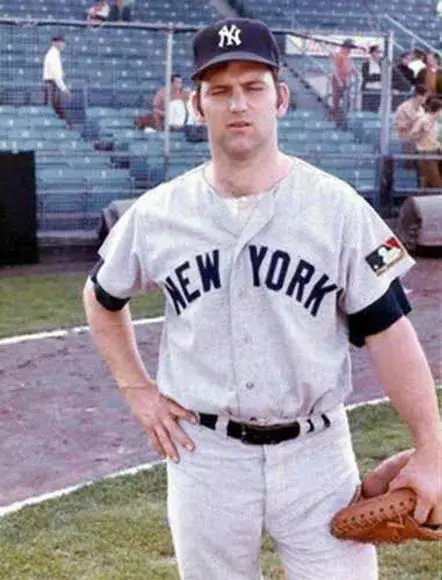 THURMAN MUNSON New York Yankees 1969 Majestic Cooperstown Away Jersey 