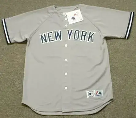 THURMAN MUNSON New York Yankees 1976 Majestic Throwback Away Baseball Jersey