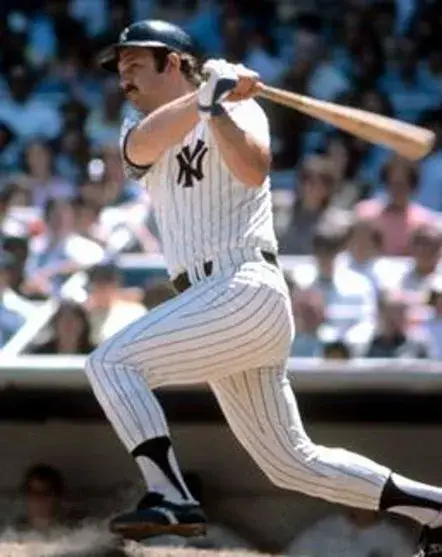 THURMAN MUNSON New York Yankees 1977 Majestic Cooperstown Home Jersey 