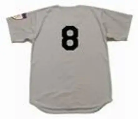 YOGI BERRA New York Yankees 1951 Majestic Cooperstown Throwback Away Jersey 