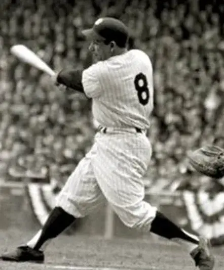YOGI BERRA New York Yankees 1951 Majestic Cooperstown Throwback Home Jersey 