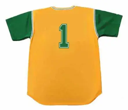 DICK GREEN Oakland Athletics 1968 Majestic Cooperstown Throwback Jersey