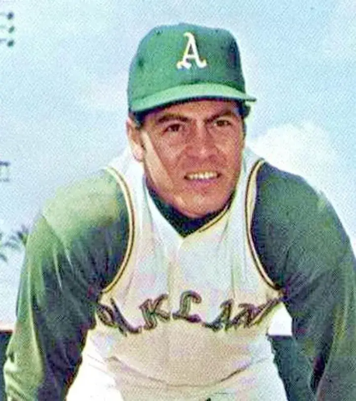 DICK GREEN Oakland Athletics 1968 Majestic Cooperstown Throwback Jersey 