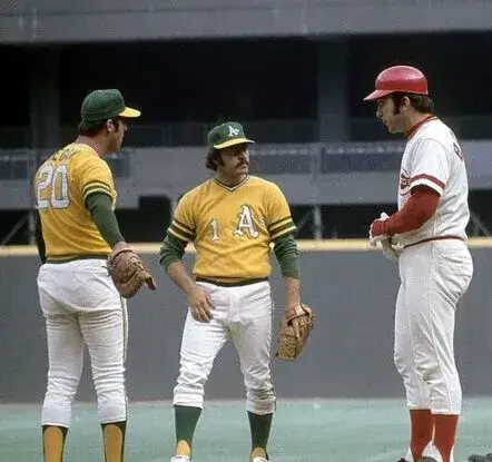DICK GREEN Oakland Athletics 1972 Majestic Cooperstown Throwback Baseball Jersey 
