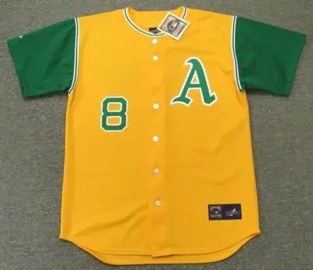FELIPE ALOU Oakland Athletics 1970 Majestic Cooperstown Throwback Jersey