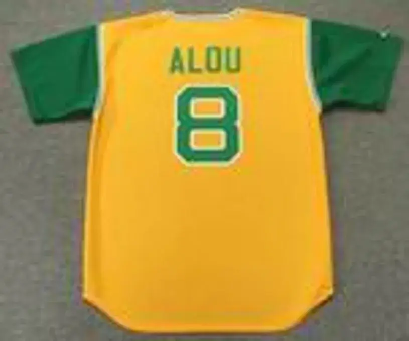 FELIPE ALOU Oakland Athletics 1970 Majestic Cooperstown Throwback Jersey 