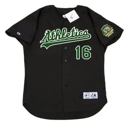 JASON GIAMBI Oakland Athletics 2000 Majestic Throwback Baseball Jersey