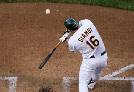 JASON GIAMBI Oakland Athletics 2002 Home Majestic Baseball Throwback Jersey 