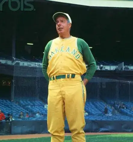 JOE DIMAGGIO Oakland Athletics 1968 Majestic Cooperstown Throwback Jersey 