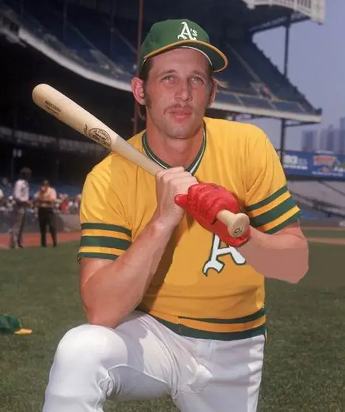 JOE RUDI Oakland Athletics 1972 Majestic Cooperstown Throwback Baseball Jersey 