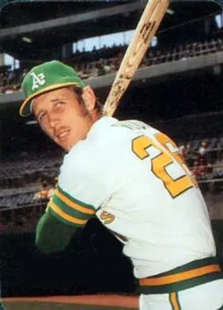 JOE RUDI Oakland Athletics 1973 Home Majestic Throwback Throwback Baseball Jersey 
