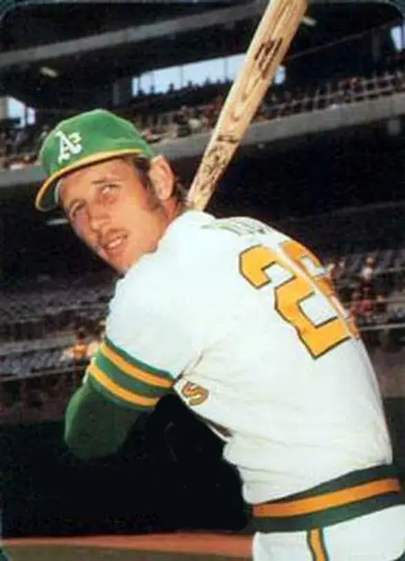 JOE RUDI Oakland Athletics 1973 Home Majestic Throwback Throwback Baseball Jersey 
