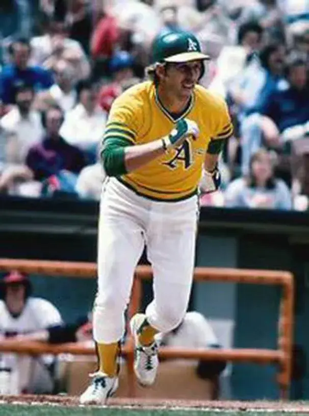 JOE RUDI Oakland Athletics 1974 Majestic Cooperstown Throwback Baseball Jersey 