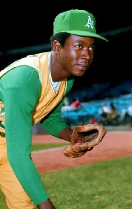 JOHN “BLUE MOON” ODOM Oakland Athletics 1969 Majestic Cooperstown Baseball Jersey 